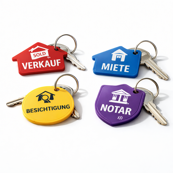 Schlüsseltags mit NFC (Real Estate)