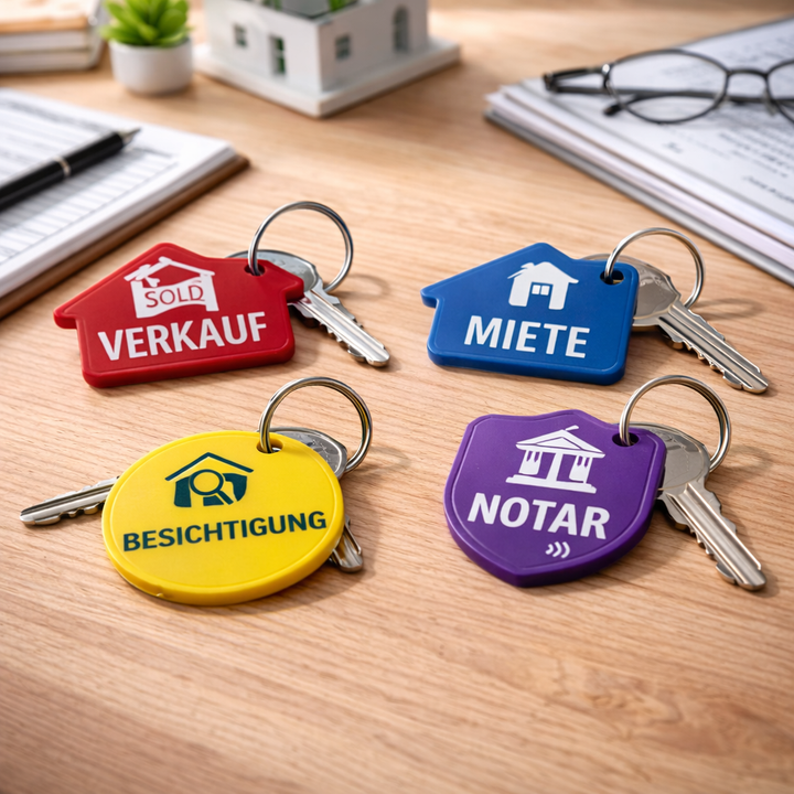 Schlüsseltags mit NFC (Real Estate)