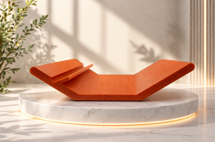 💻 Ergonomischer Laptop-Ständer – Minimalistisches Design aus 3D-Druck