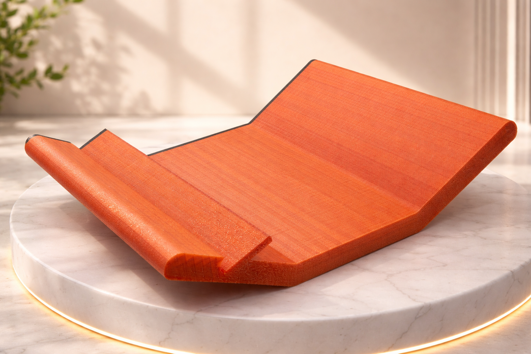 💻 Ergonomischer Laptop-Ständer – Minimalistisches Design aus 3D-Druck