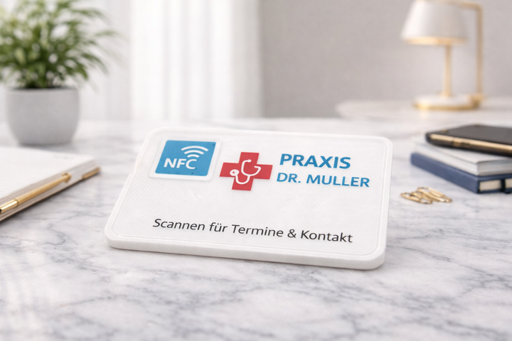 NFC Karte für Arztpraxen